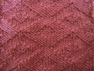 diamond eye knitting pattern